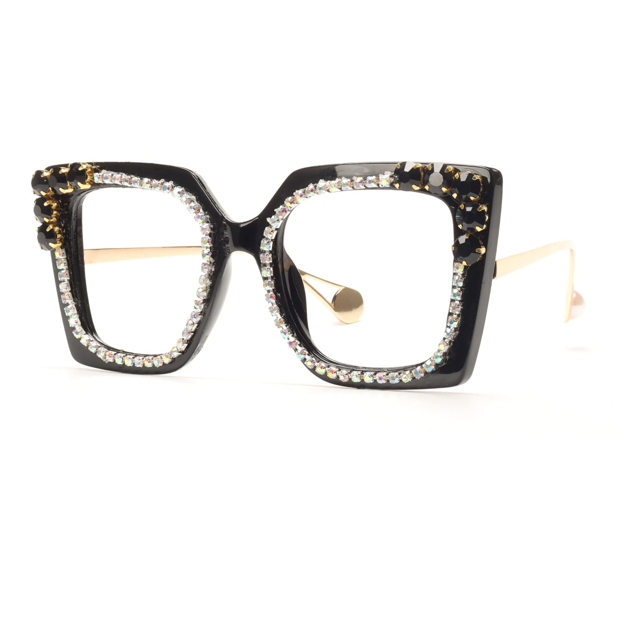 Blue Light Blocking Glasses for Women - Cat Eye Oversize Frame for Reading & Screen Use