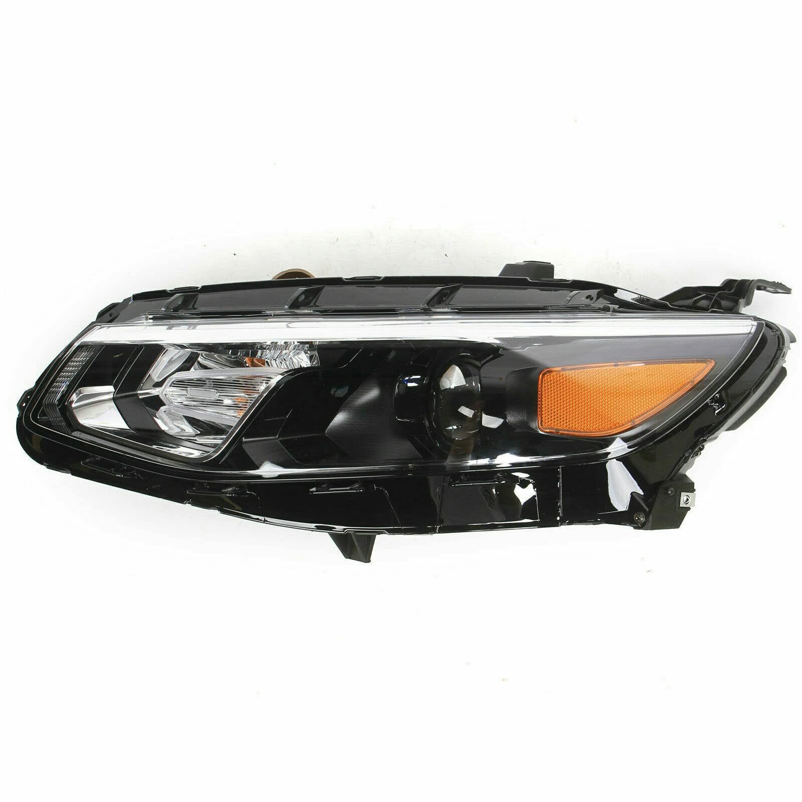 2016-2018 Chevrolet Malibu Driver Side Headlight Assembly - OEM Replacement Left Headlamp with Black Housing & Clear Lens (Part# 84324411) | Perfect for Night Driving & Foggy Conditions