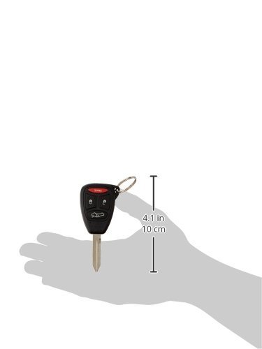 Genuine Chrysler 5179514AA Blank Key with Transmitter - Replacement Car Key for Dodge, Jeep, Chrysler Vehicles - Perfect for Lost or Spare Keys