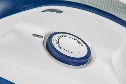 2600W Steam Iron with Steam Station - Blue & Multicolor, One Size - Perfect for Home Ironing, Wrinkle Removal & Fabric Care