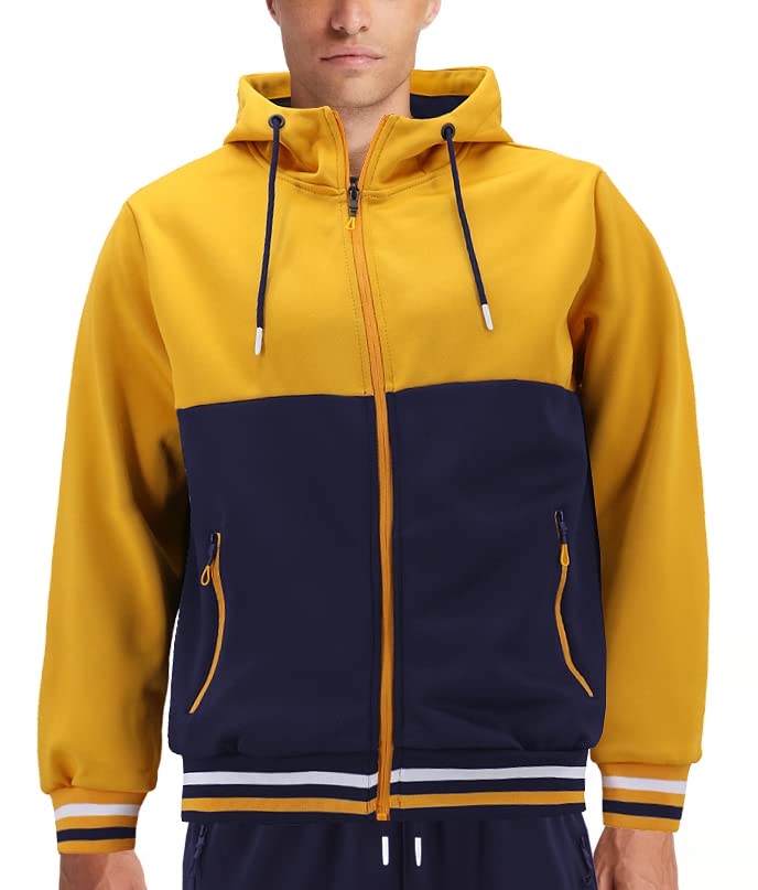 Unique 3 Navy Yellow