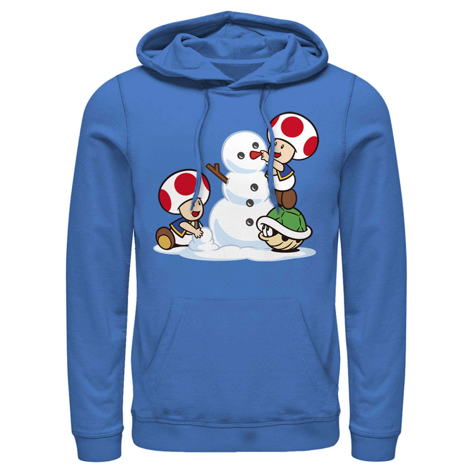 Men's Nintendo Toad Hoodie - Winter Gaming Sweatshirt for Fans