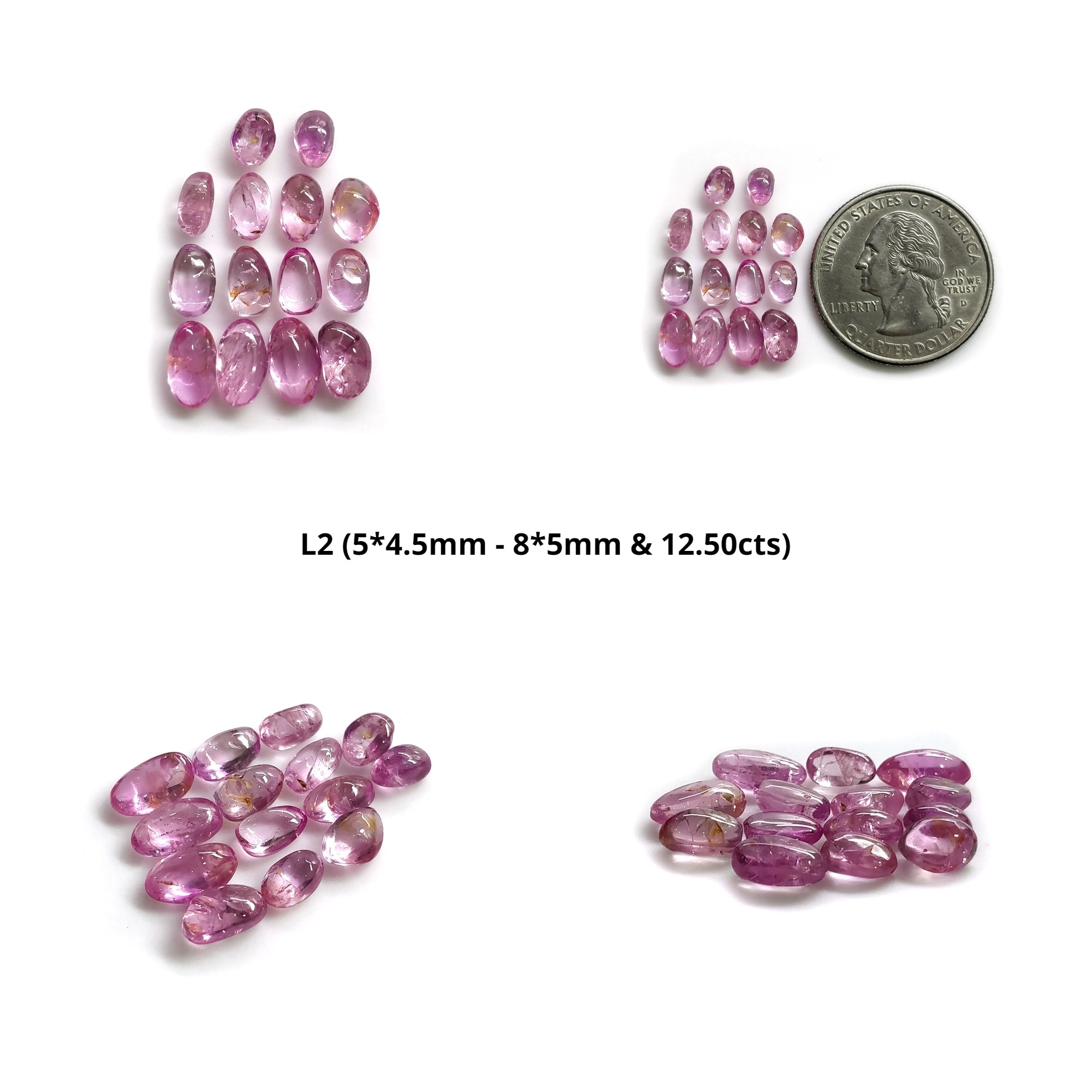 Natural Untreated Burmese Ruby Gemstone Cabochon - Unheated, Tumbled, Irregular Shape for Jewelry Making & Healing Crystals (Wholesale Lots) | Perfect for Rings, Pendants & Spiritual Practices