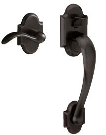 85353.102.ACRH Boulder / 5452V Right Hand Oil-Rubbed Bronze Door Handleset - Bottom Only for Home & Office Entry Doors