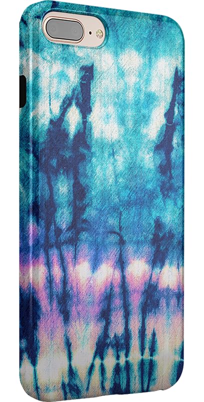 Casely iPhone 6/7/8 Plus Case - Trendy Acid Wash Tie Dye Phone Cover | Protective & Stylish for Everyday Use, Travel & Outdoor Activities