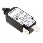 Thermal Circuit Breaker 1Pole 15A 240VAC/48VDC - 5 Pack for Electrical Panels, Industrial Equipment & Home Appliances