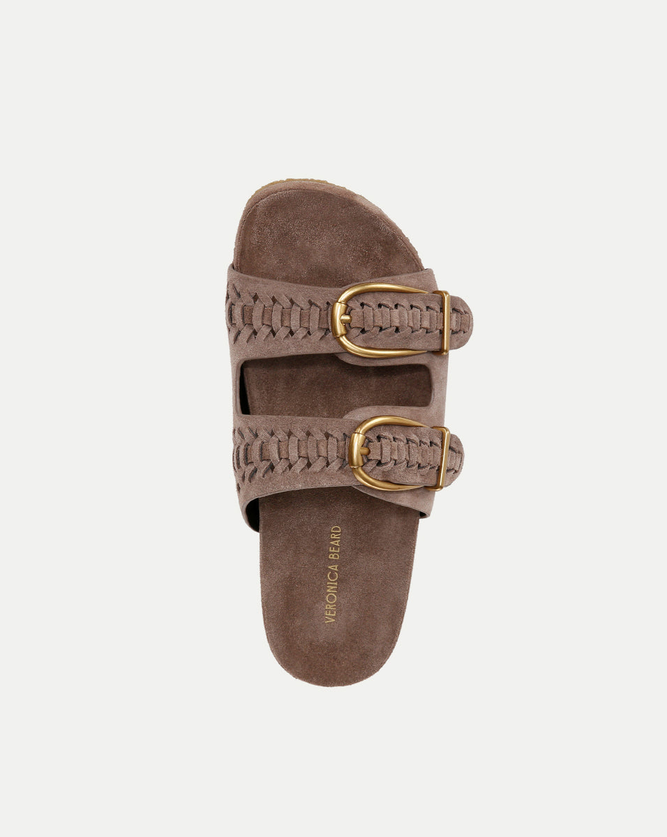 Paige Buckle Sandal - Women's Comfortable Strappy Flat Sandals with Adjustable Buckles | Perfect for Beach, Vacation & Summer Outfits