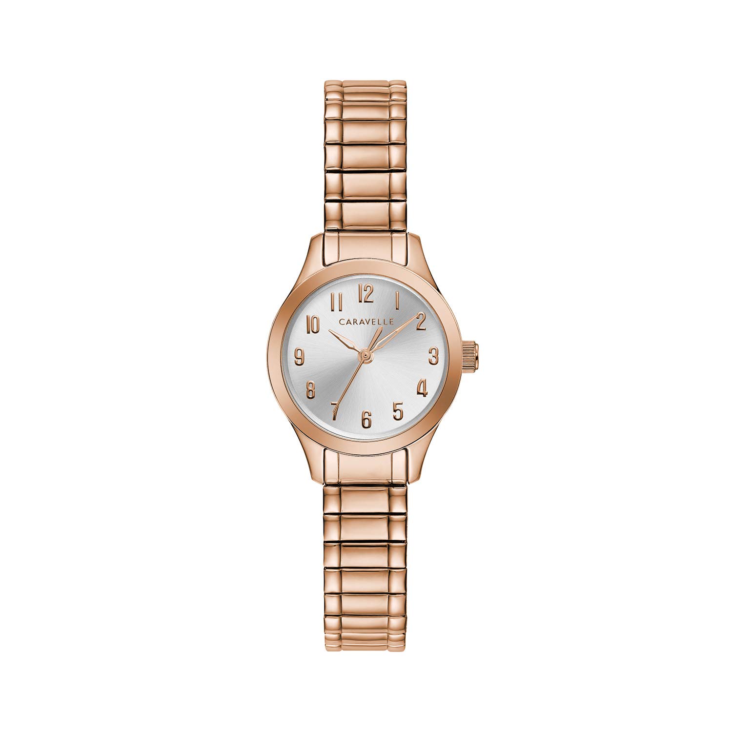 Caravelle Traditional Quartz Ladies Watch with Expansion Band - Elegant & Stylish Women's Timepiece for Work, Casual & Special Occasions