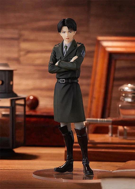 Attack on Titan Levi Pop Up Parade Figure - Anime Collectible Action Figure for Fans - Perfect for Display, Gifts, and Anime Merchandise Collections
