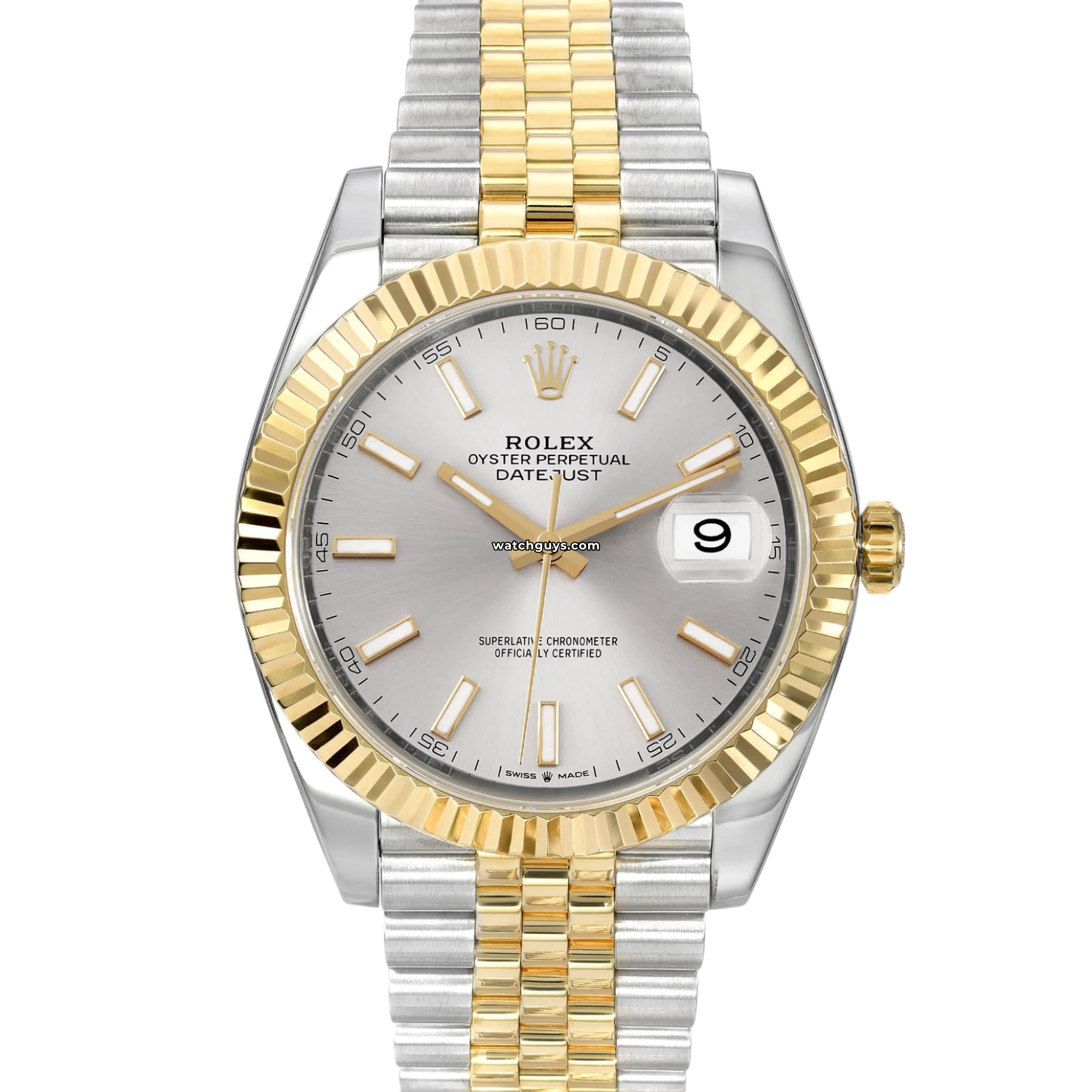 Rolex Datejust 126333 Men's Watch - Silver Dial, Stainless Steel & 18K Gold, Automatic Movement - Perfect for Business, Formal Events & Luxury Gift Giving