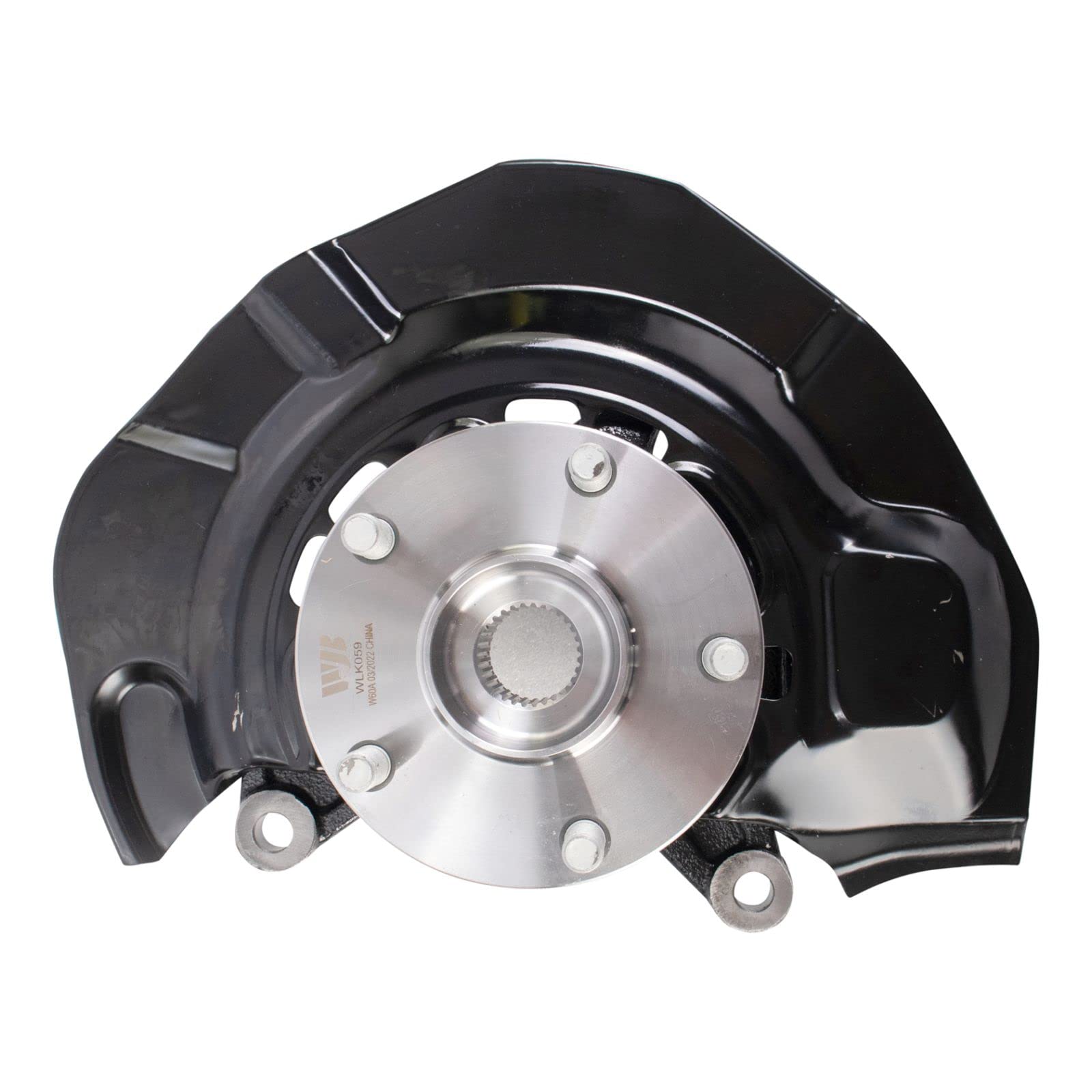 Complete Wheel Hub Bearing & Steering Knuckle Assembly Pair for Toyota Sienna 2004-2020 - Front or Rear Wheel Replacement - Smooth Ride & Enhanced Safety for Highway and City Driving