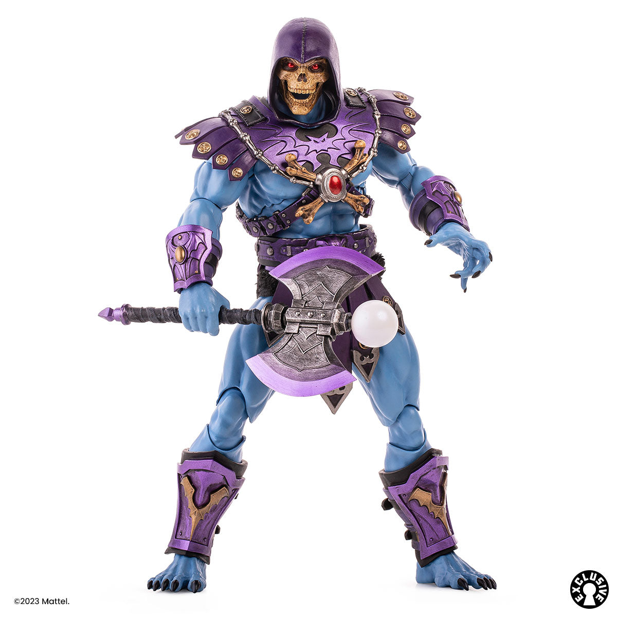 Masters of the Universe Skeletor Deluxe 1/6 Scale Action Figure - Timed Edition Collectible Toy for Display & Play | Perfect for Fans, Collectors & Home Decor