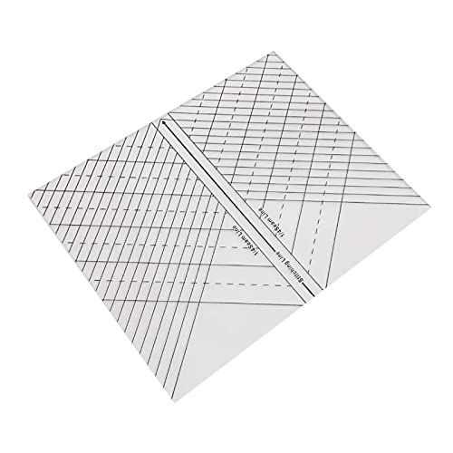 Newmind Household Sewing Straight Ruler - Precision Measurement Tool for Quilting, Patchwork & Crochet | Perfect for DIY Crafts, Fabric Cutting & Sewing Projects