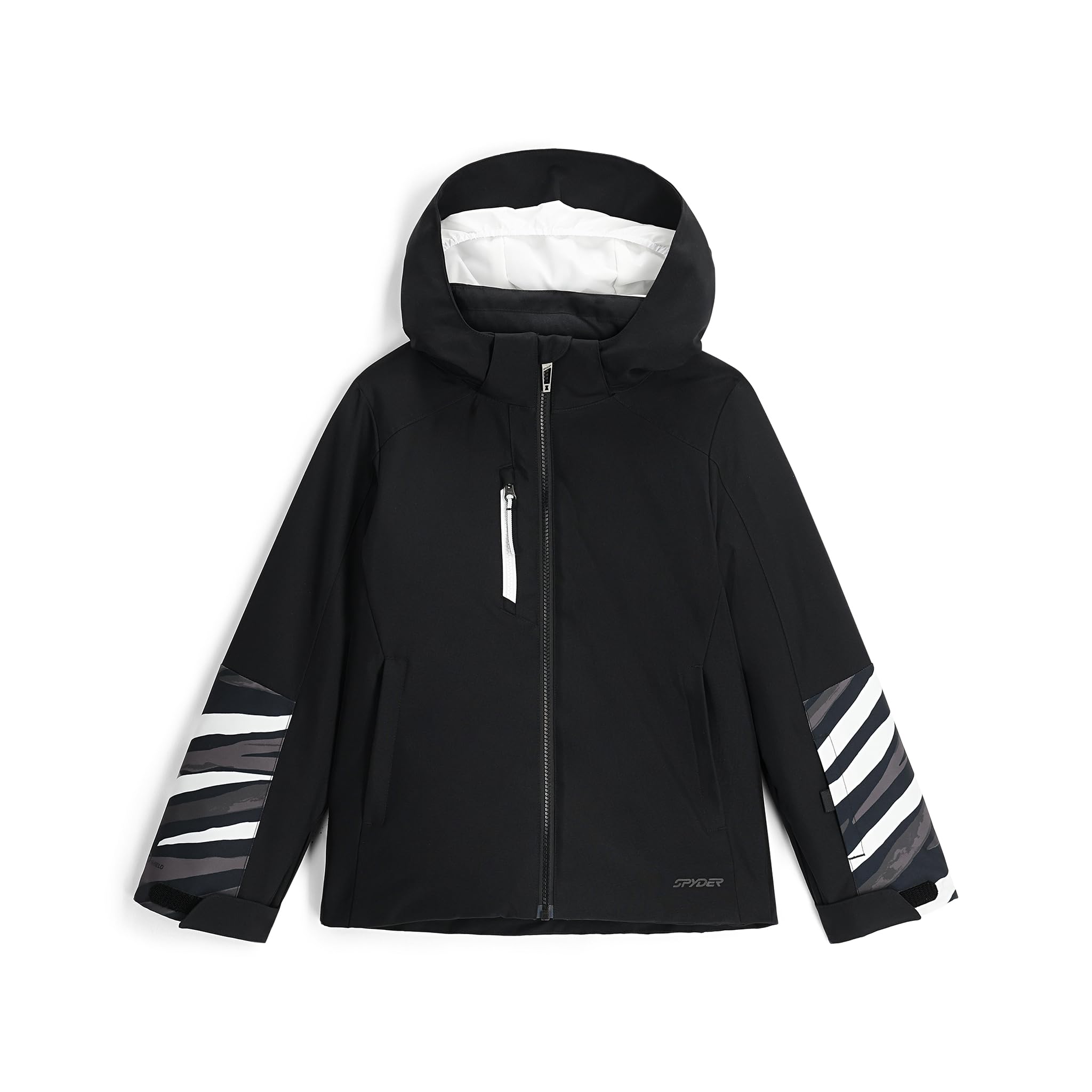 Spyder Girl's Mila Insulated Ski Jacket - Waterproof Winter Coat for Kids - Warm Snow Jacket for Skiing, Snowboarding & Outdoor Activities