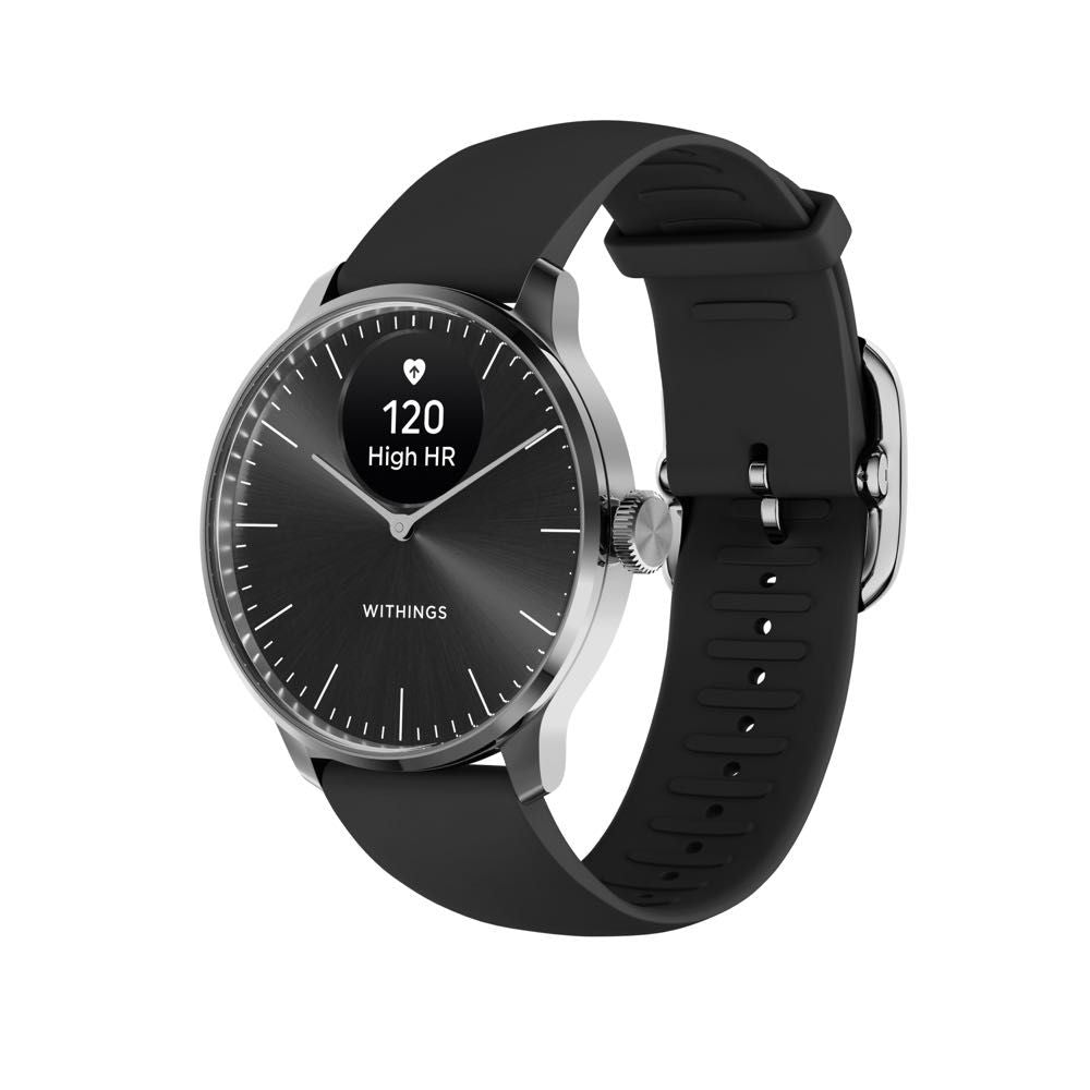 Withings ScanWatch Light (37mm) - Hybrid Smartwatch with ECG, Heart Rate & Sleep Tracking - Perfect for Fitness & Health Monitoring