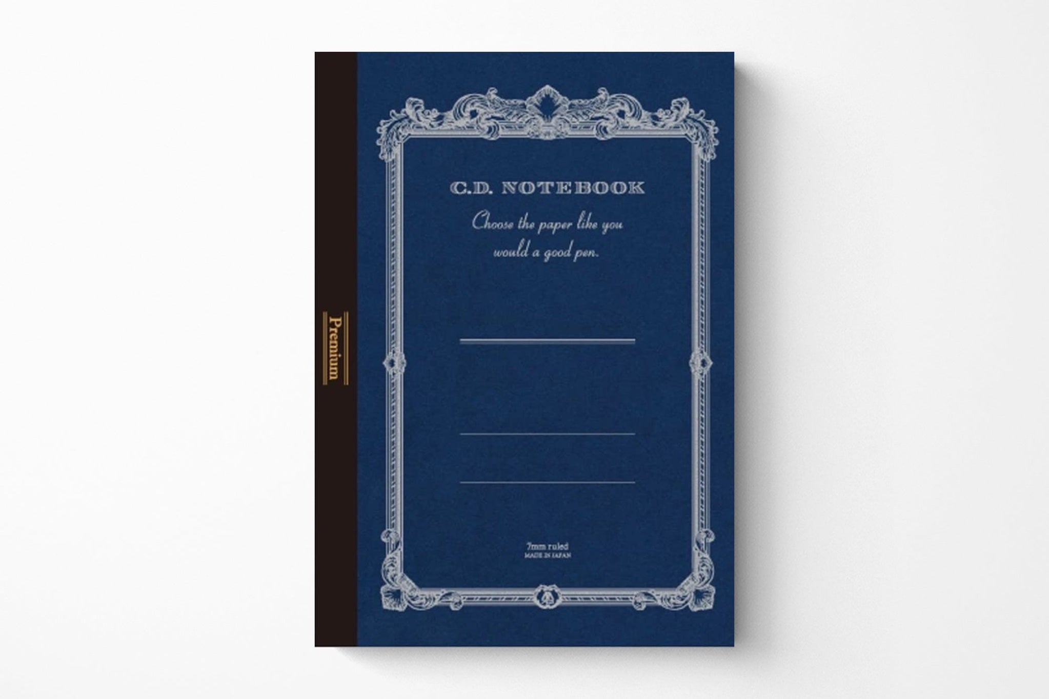 Apica Premium C.D. Notebook B5 Size - 192 Pages Ruled Paper for Journaling, Note Taking & Office Use - Perfect for Students, Professionals & Artists