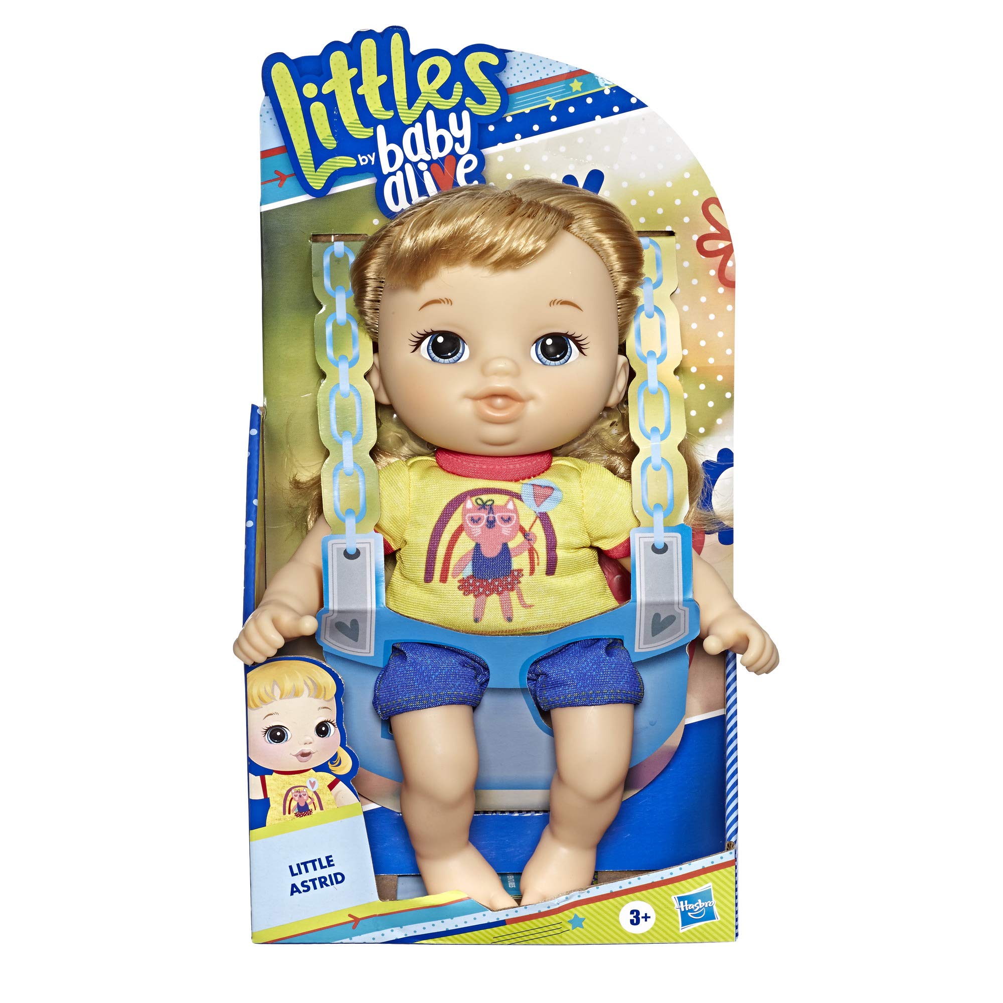 Hasbro Baby Alive Littles Squad Astrid Doll - Interactive Baby Doll Toy for Kids Ages 3+ | Perfect for Pretend Play, Gift Giving & Role-Playing Fun