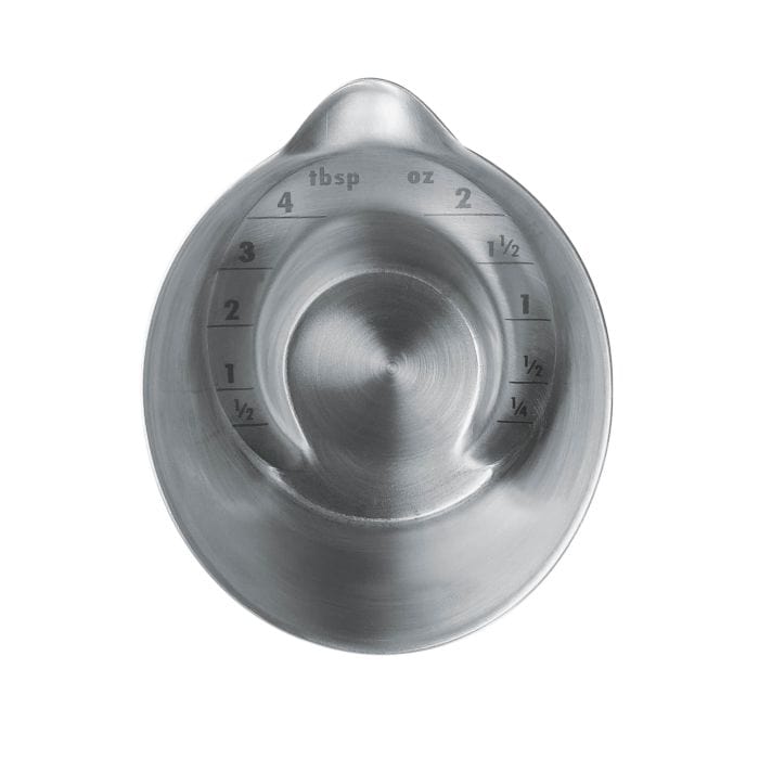 OXO Premium Stainless Steel Angled Measuring Jigger for Cocktails - Perfect for Bartenders, Home Mixologists & Cocktail Enthusiasts