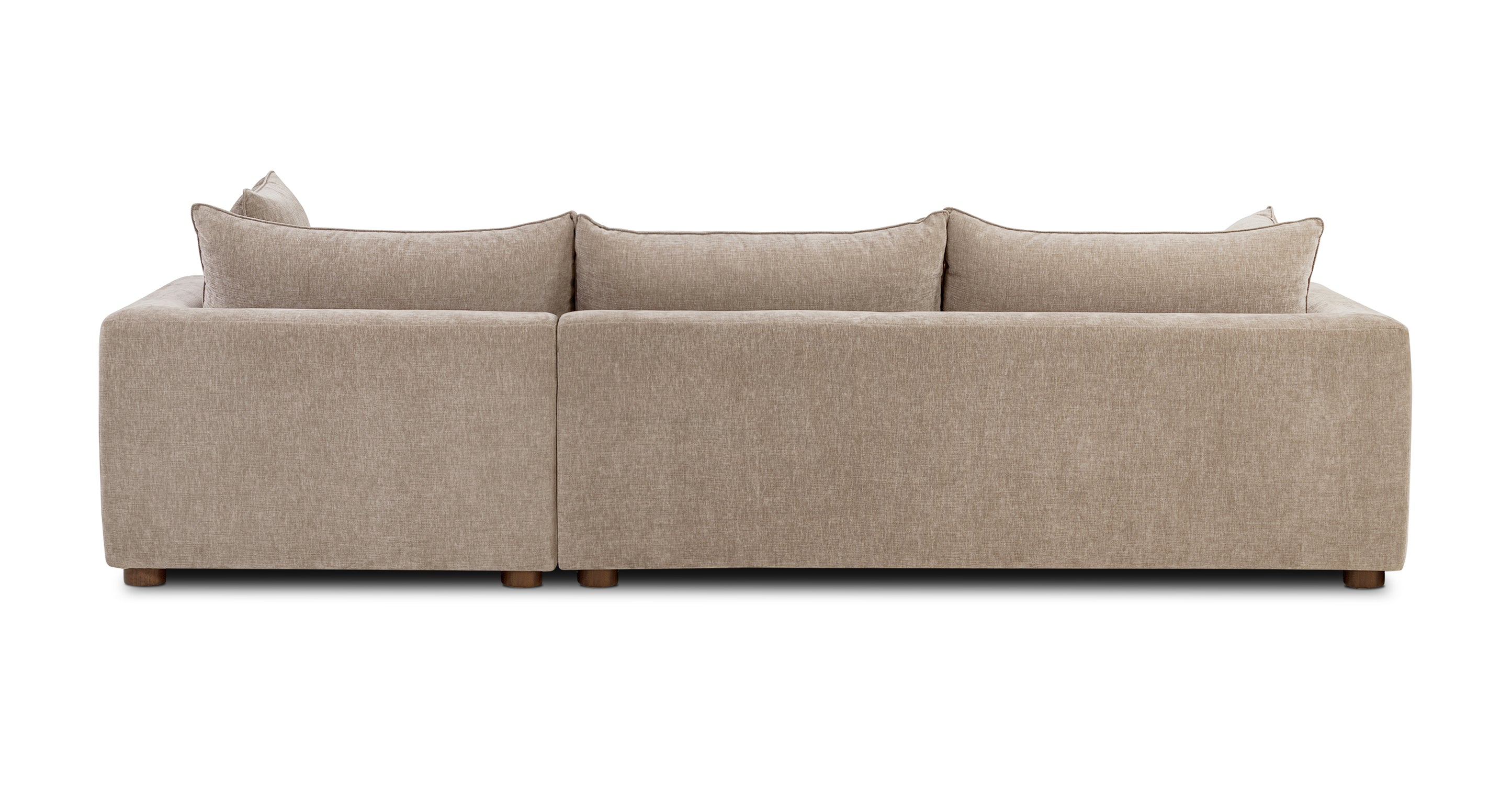 Milo Right Facing Sectional Sofa with Storage | Modern L-Shaped Couch for Living Room | Perfect for Small Spaces & Family Gatherings