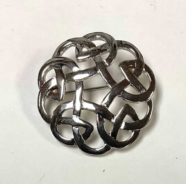 Celtic Design Sash Brooch - Vintage Inspired Cloak Pin for Traditional Irish & Scottish Attire | Perfect for Weddings, Renaissance Fairs & Cultural Events