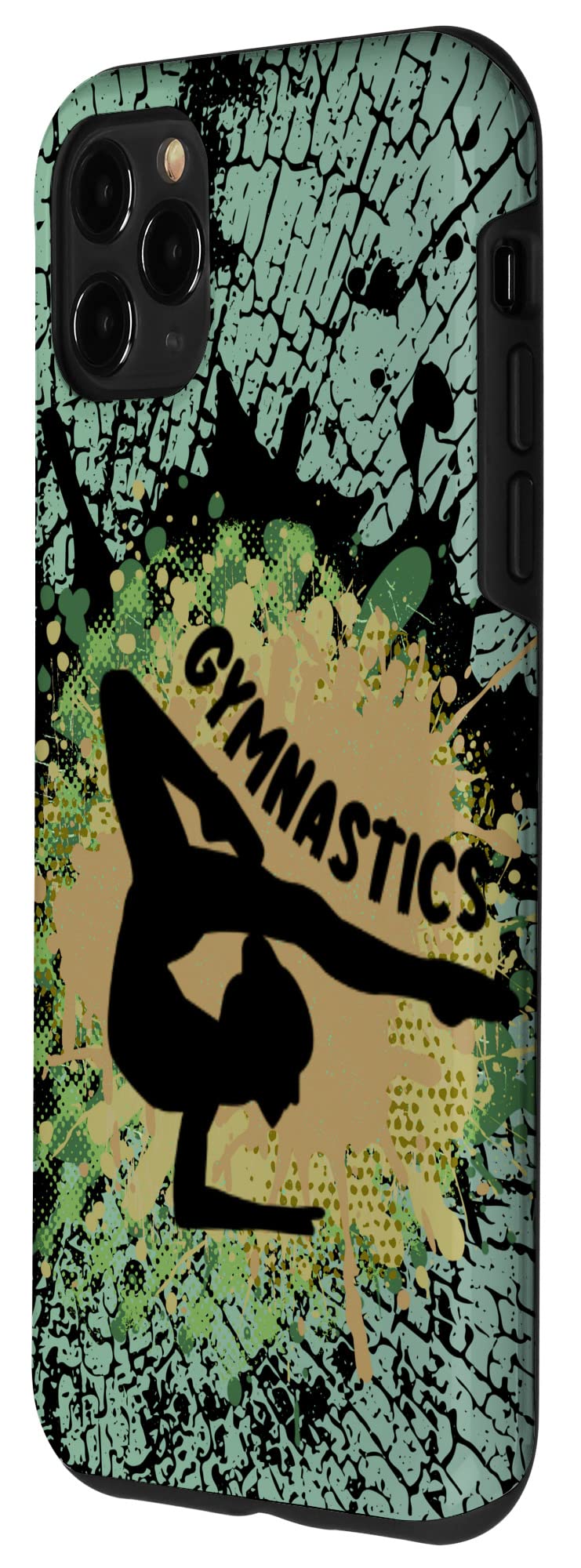 iPhone 11 Pro Max Case - Camouflage Design for Gymnastics Coaches, Athletes & Active Lifestyles | Perfect for Training, Competitions & Everyday Use