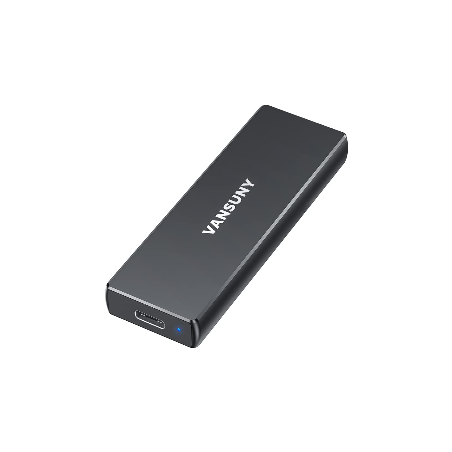 Vansuny 1TB USB 3.1 External SSD - 540MB/s High-Speed Portable Solid State Drive with USB-C for PC, Laptop, Smartphone, Gaming & Photo Storage - Compact Metal Design for Travel & Work