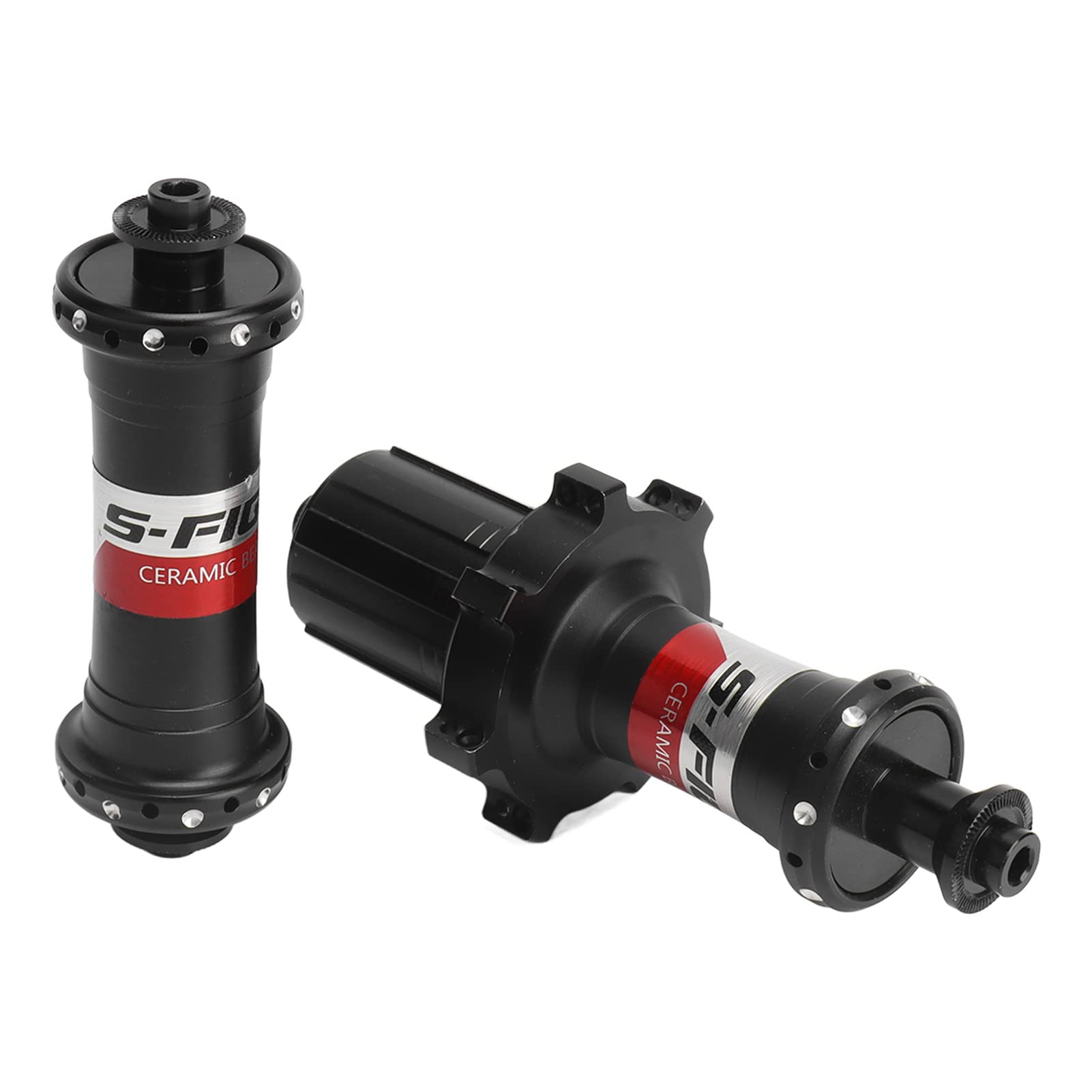 VGEBY Aluminum Alloy MTB Hub - CNC Machined Straight Pull Bicycle Hub with HG Freehub | Compatible with Mountain Bikes & Road Bikes | Perfect for Cycling Enthusiasts & Bike Upgrades