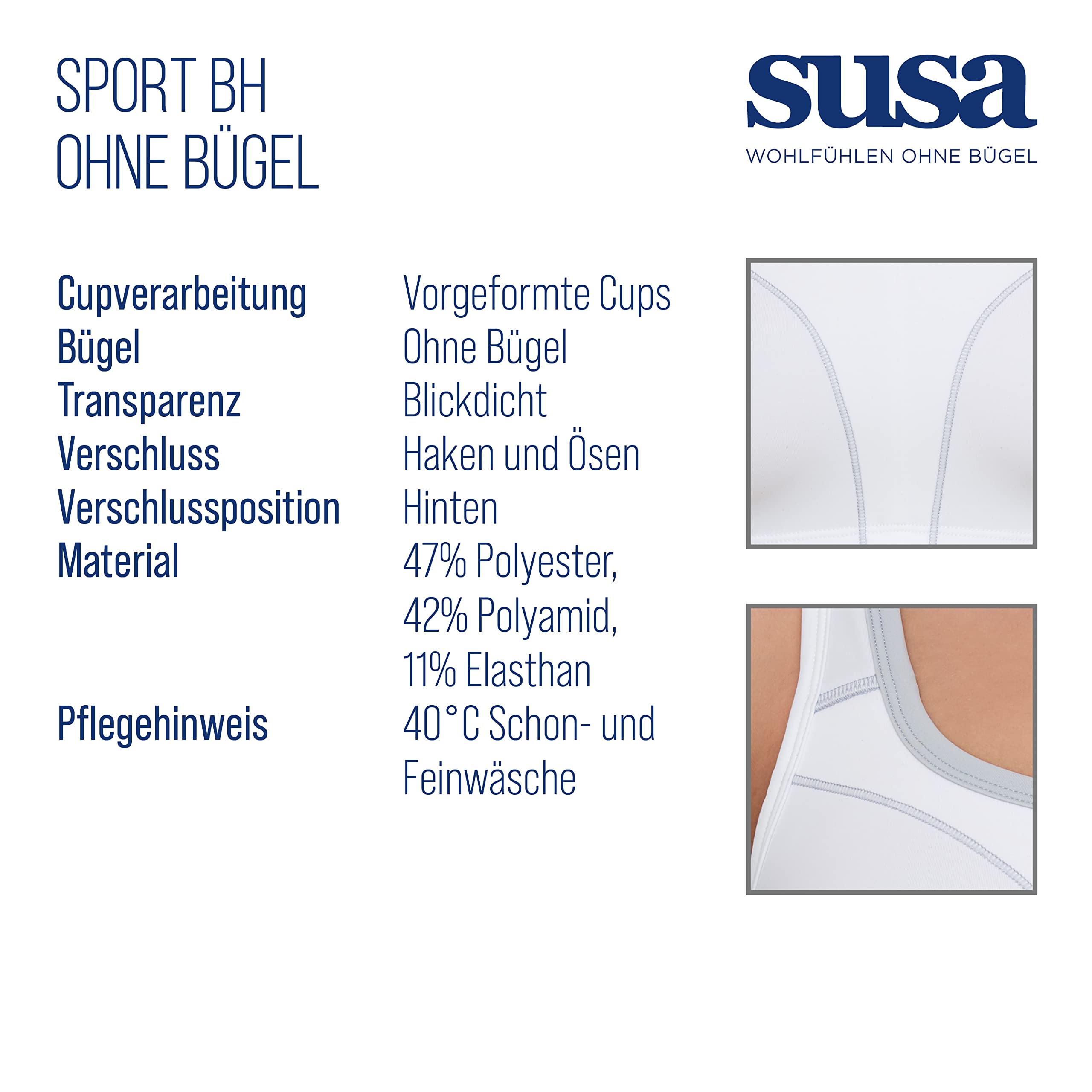 High Support Women's Sports Bra - Gym & Yoga Wear
