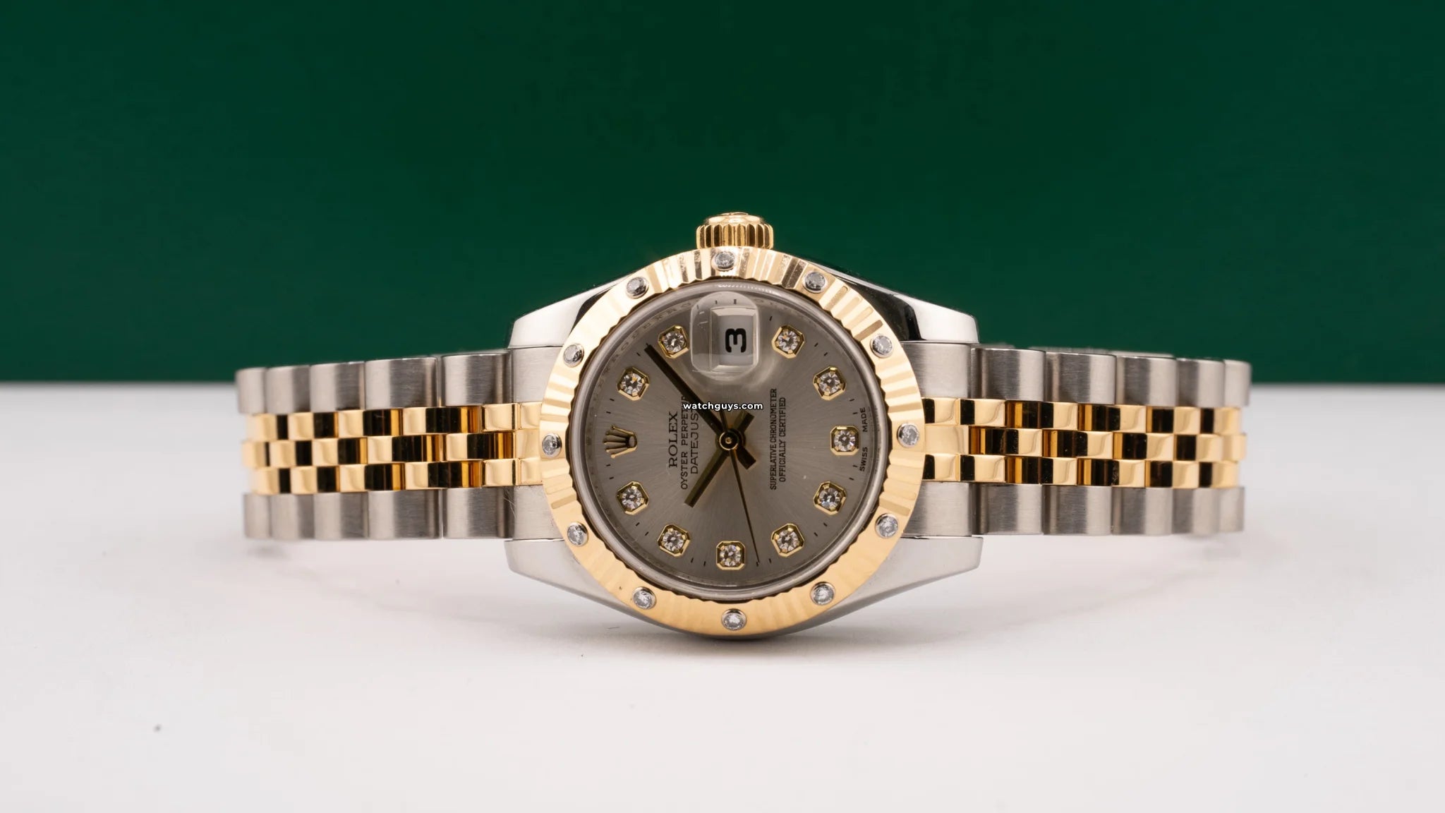Rolex Datejust 179313 Two-Tone Diamond Watch - Luxury Men's Timepiece for Business & Formal Occasions