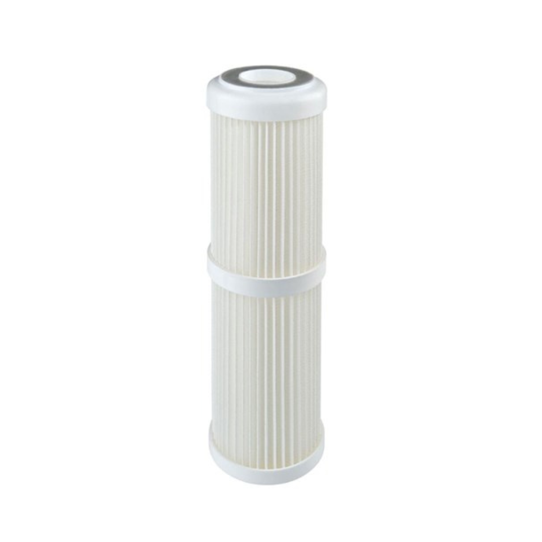 Atlas Filtri DP MONO 10 5 Micron Pleated Replacement Water Filter Cartridge - Compatible with Under Sink & Whole House Filtration Systems