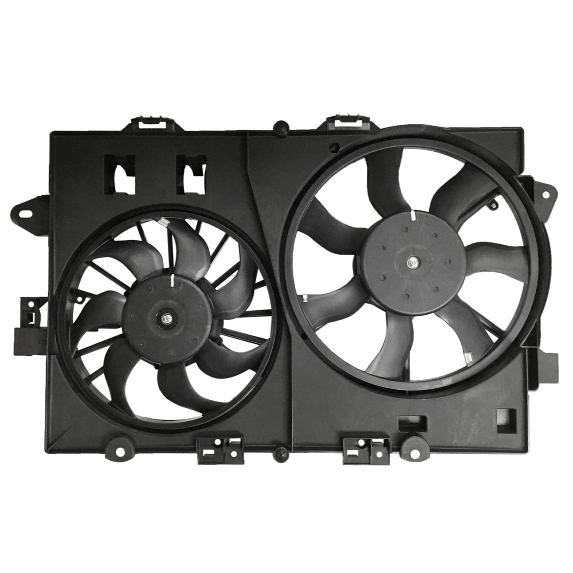 PartsFlow Engine Radiator Cooling Fan Assembly Compatible with 2006-2008 Chevrolet Equinox & Pontiac Torrent 621-052 - Perfect for Engine Cooling System Repair & Maintenance