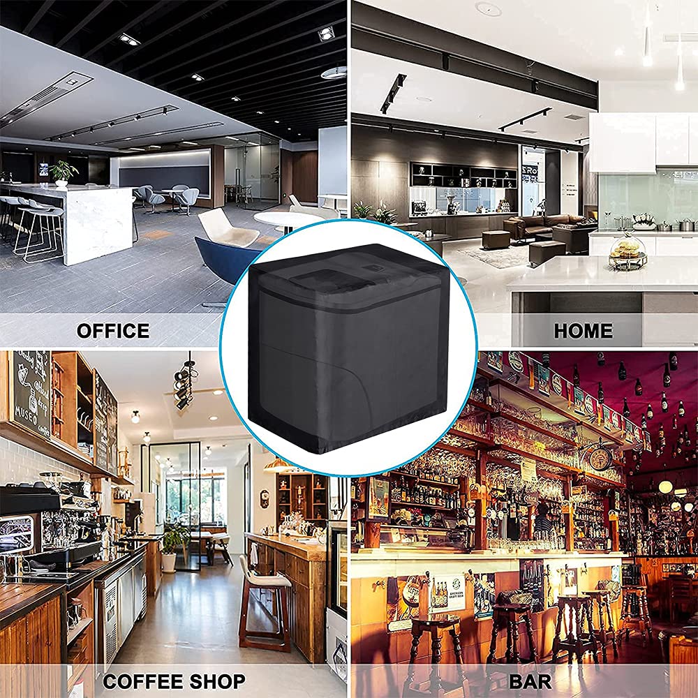 UCARE Waterproof 420D Oxford Ice Maker Cover - Dust Protection for Countertop Ice Cube Machine, Rice Cooker, Soup Pot & Pressure Cooker | Perfect for Kitchen, RV & Outdoor Use