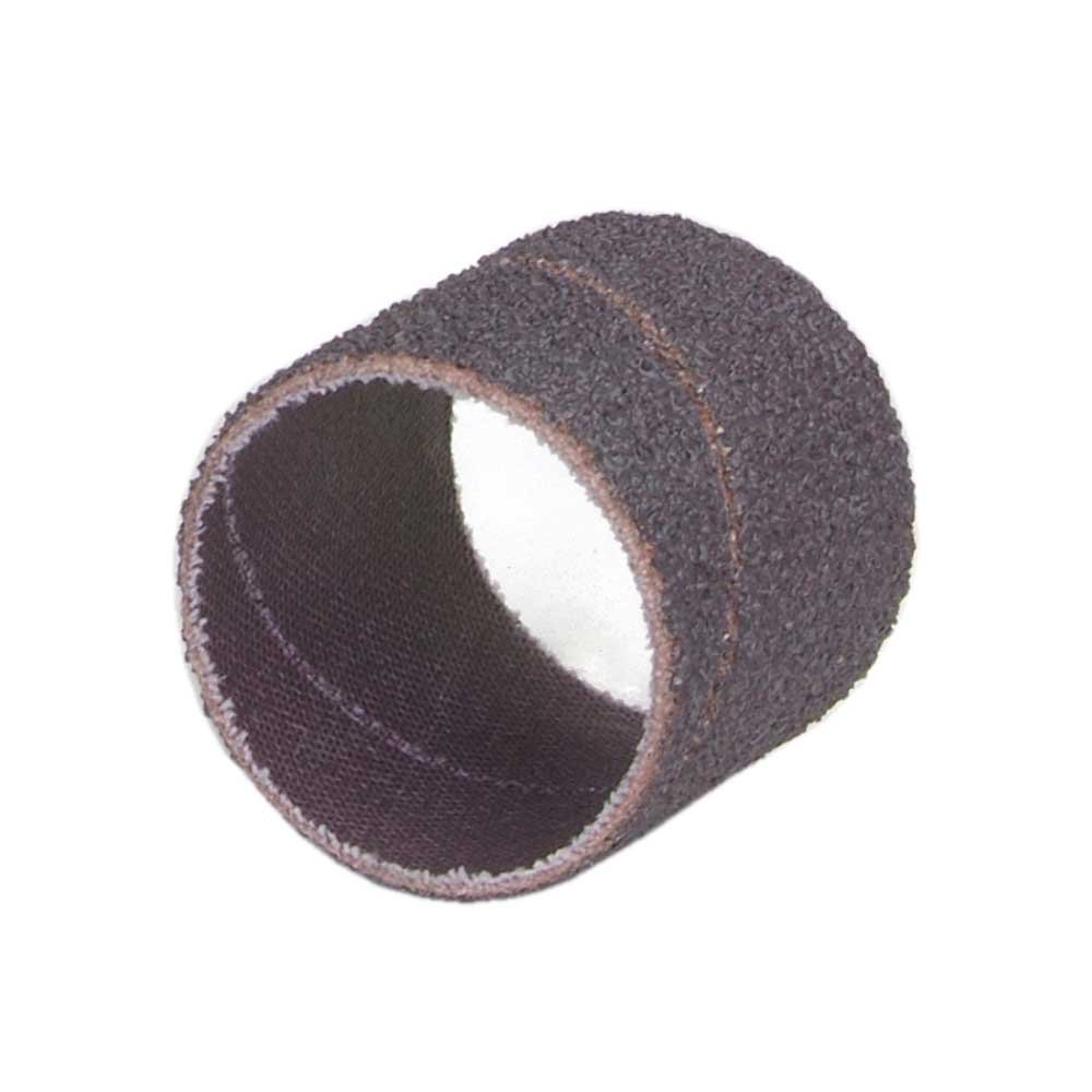 Norton 8834196164 1-1/2x1-1/2 Inch 36 Grit Coated Spiral Bands - 100 Pack for Metal Grinding, Wood Sanding & Surface Preparation