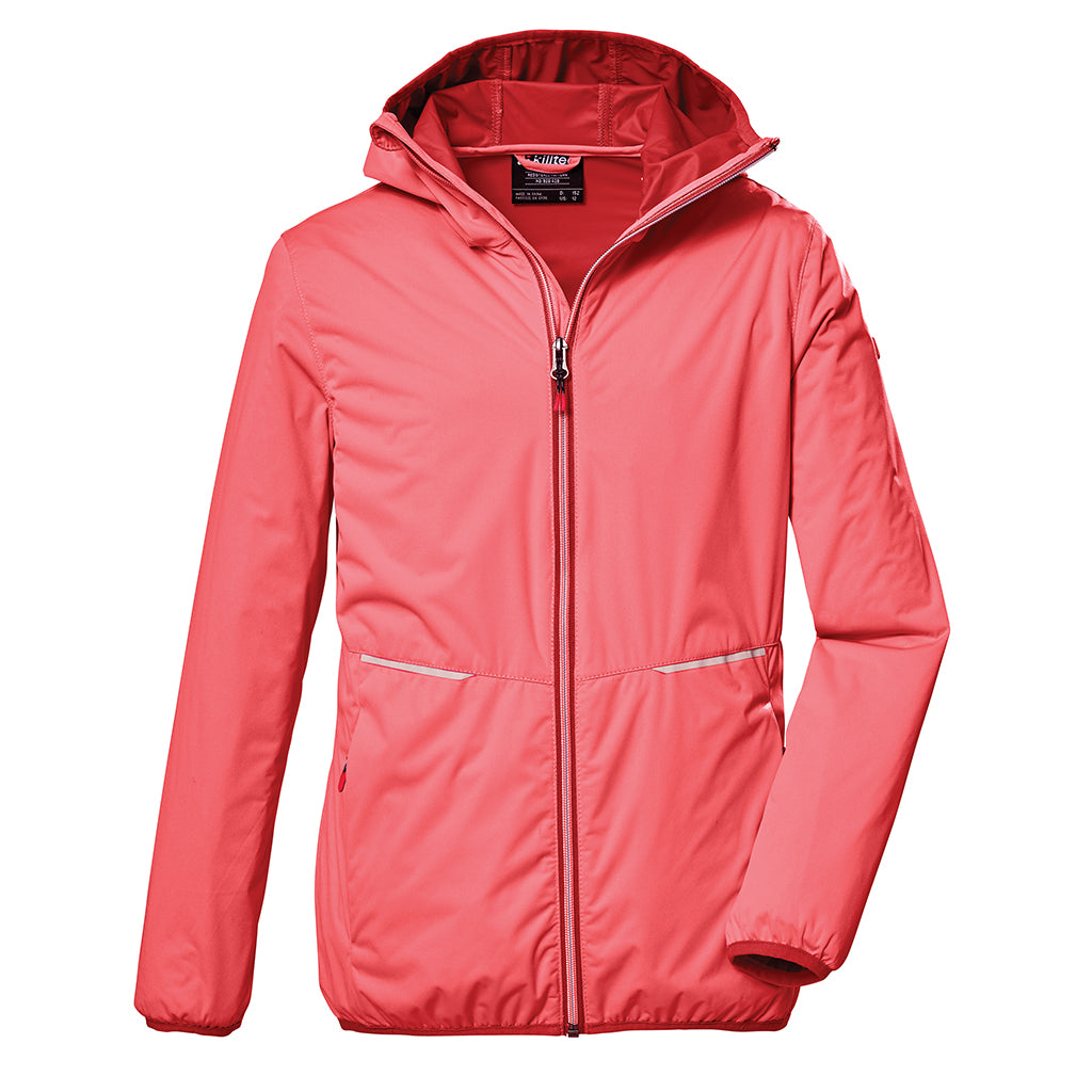 Girl's Killtec 2 Layer Waterproof Windproof Functional Jacket for Outdoor Hiking & Winter Sports