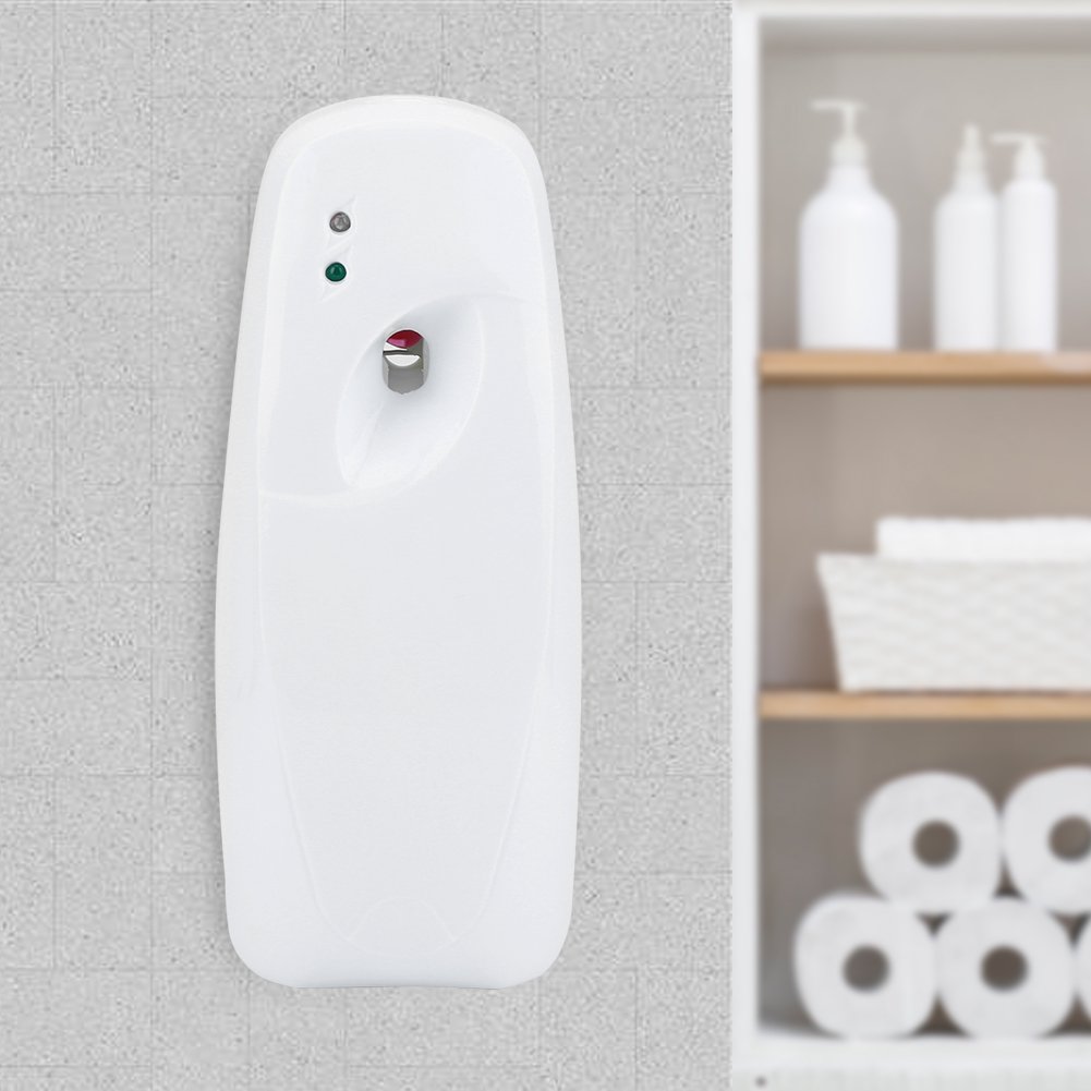 Automatic Air Freshener Dispenser - Wall-Mounted Adjustable Home Fragrance Spray for Living Room, Bedroom & Bathroom | Fresh Scent Aerosol for Indoor Spaces