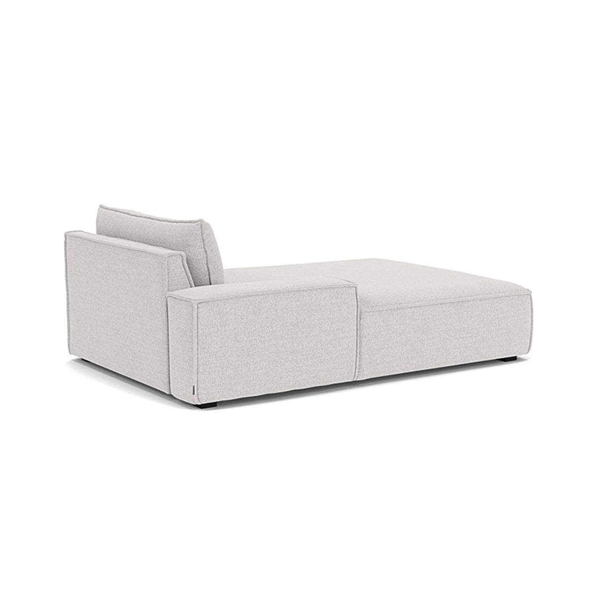 Daphne Fabric 1-Seater Left Chaise Modular Sofa - Modern Living Room Furniture for Small Spaces & Apartments