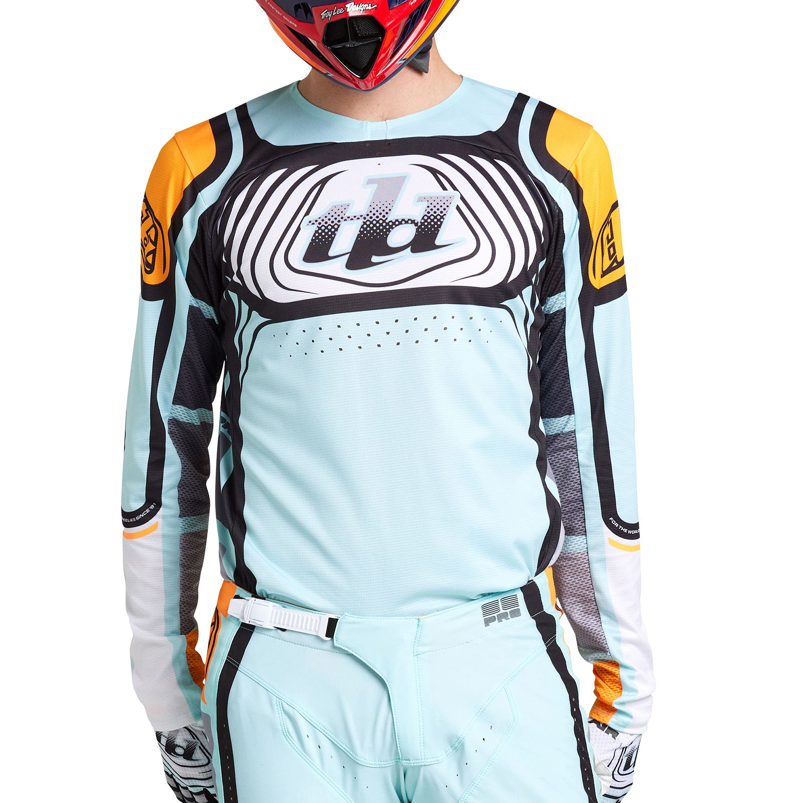 SE Pro Jersey Wavez Bleached Aqua - Premium Men's Graphic T-Shirt for Casual Wear & Street Style Fashion