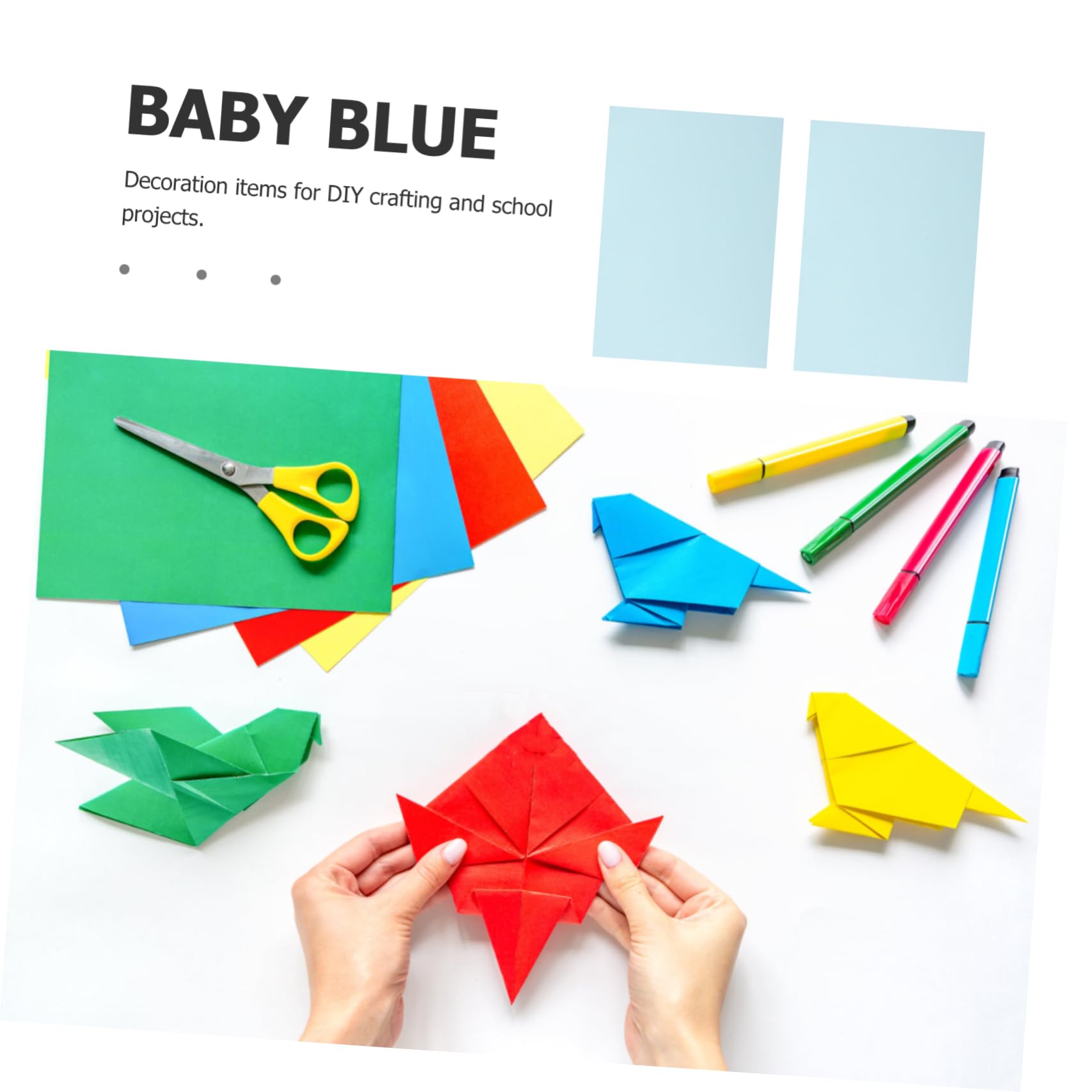 STOBOK 100 Sheets A4 Colored Printer Paper - Premium Certificate, Photo & Craft Paper for Kids, DIY Art Projects, School Supplies, Office Use & Home Printing