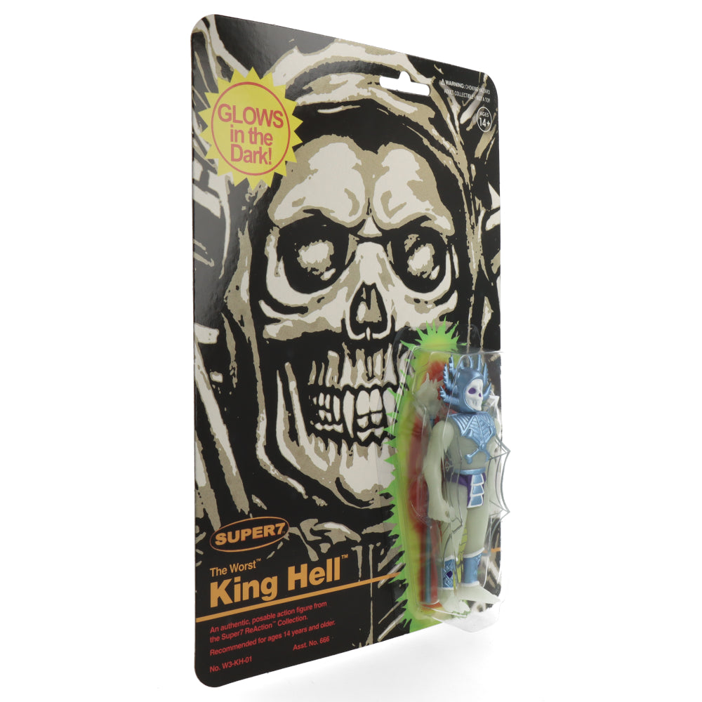 King Hell (Monster Glow) The Worst ReAction Figure - Horror Collectible Toy for Display & Scary Decor
