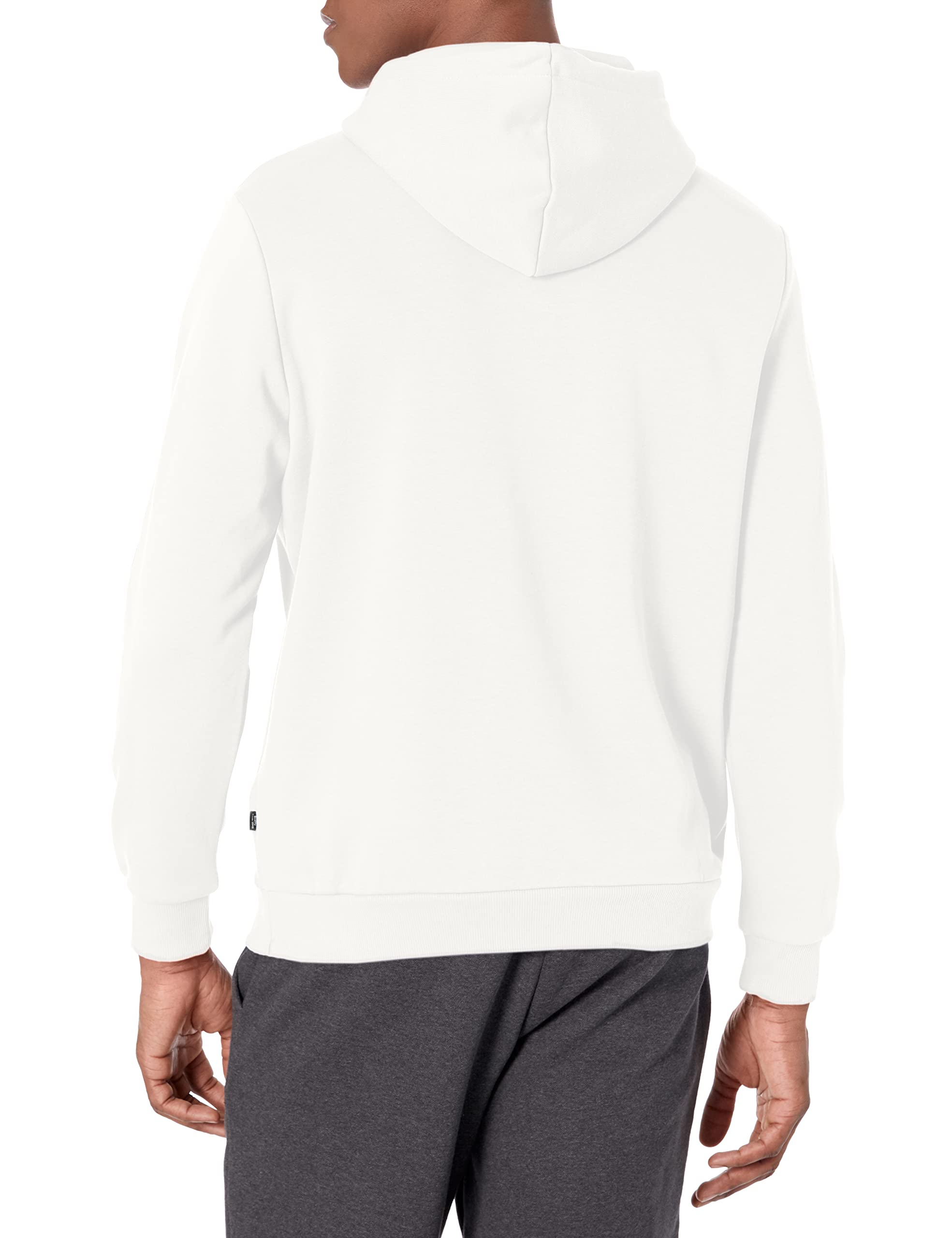 PUMA Men's Essentials+ Big Logo Fleece Hoodie - Soft & Warm Pullover Sweatshirt for Casual Wear, Gym, and Outdoor Activities