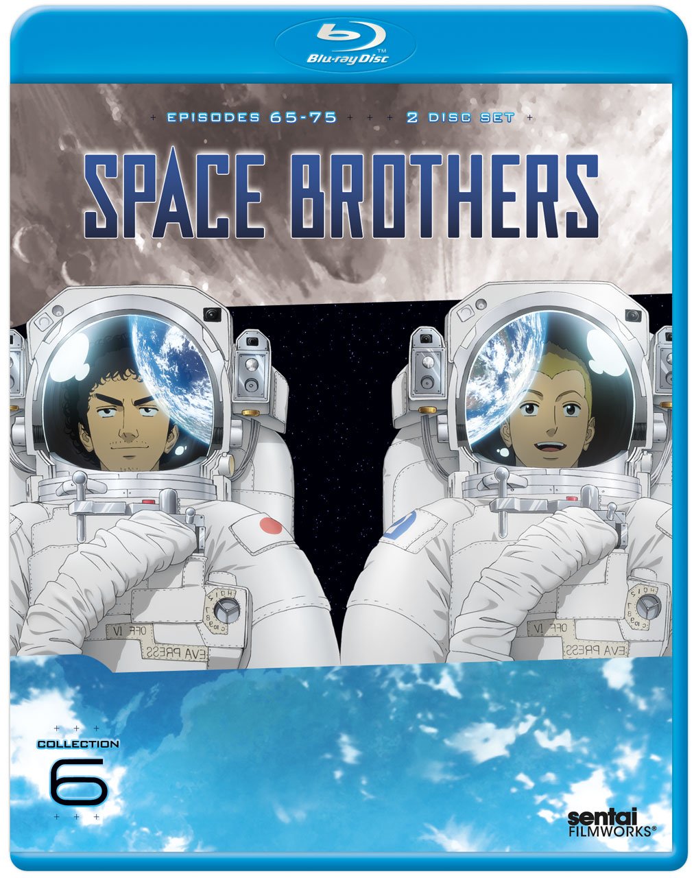 Space Brothers Vol. 6 Blu-ray - Anime Series for Sci-Fi Fans & Collectors | Perfect for Home Entertainment & Gift Giving