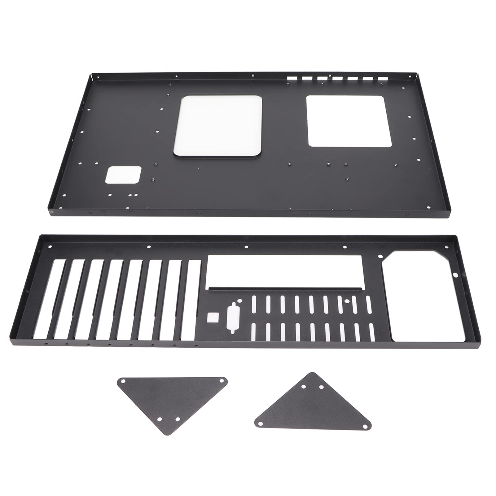 ATX/M-ATX/ITX Open Frame PC Case - High Airflow Gaming Computer Chassis for DIY Builds | Perfect for Mining Rigs, GPU Setups & Custom Motherboard Mounting | Superior Heat Dissipation for Optimal Performance