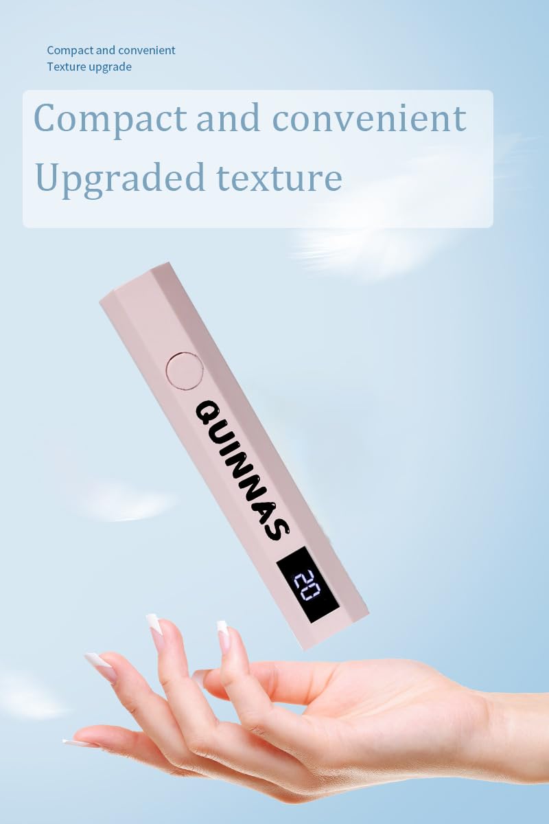 Quinnas Gel Nail Stickers Kit - Nude Gradient Nail Polish Stickers with Nail File & Stick for DIY Nail Art | At-Home Manicure for Women & Girls | Perfect for Parties, Weddings & Everyday Wear (NG2007070)