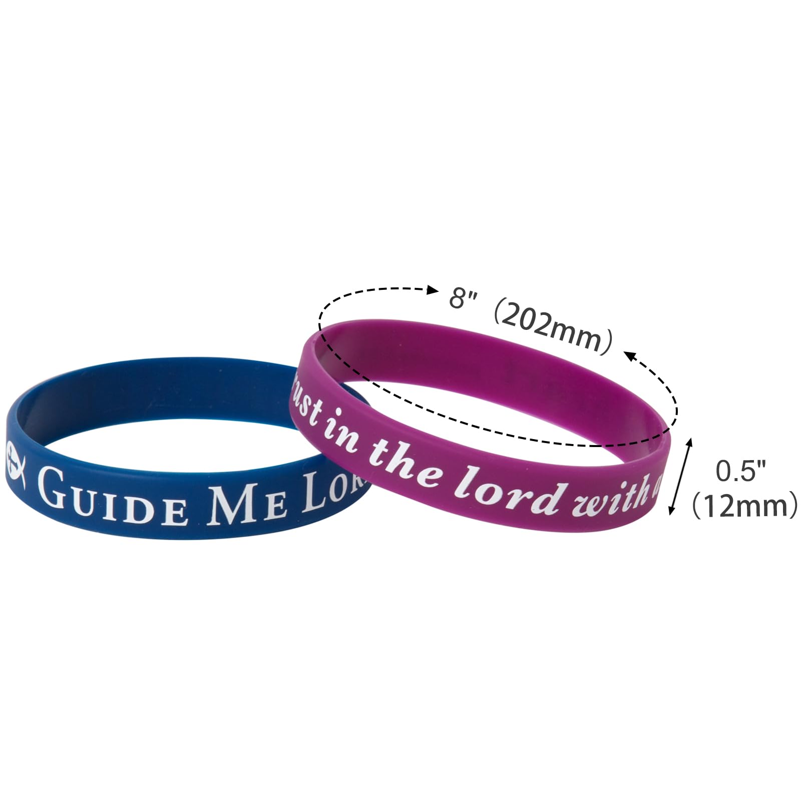 80 Pcs Bible Verse Silicone Bracelets Bulk - Inspirational Christian Wristbands for Men & Women - Comfortable Lightweight Jesus Bracelets - Perfect Religious Gifts for Church, Bible Study & Daily Encouragement