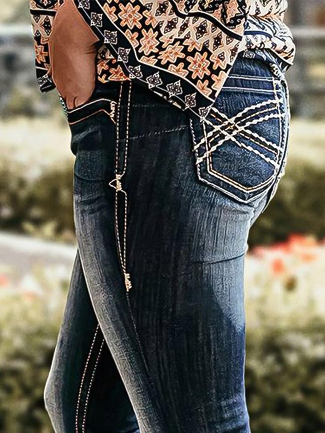 Flamingals Women's Boot Cut Flare Jeans - Butt Lifting & Tummy Control High Waisted Denim Pants for Casual Wear & Night Out