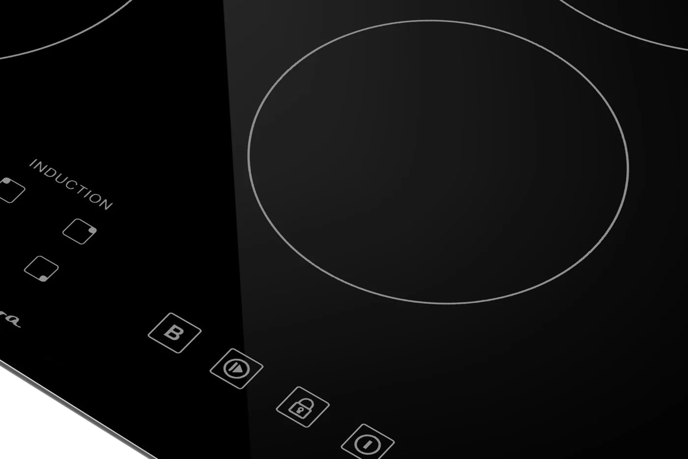 Empava 24-Inch Built-In Induction Cooktop with 4 Burners, Touch Control - Black | Professional Kitchen Stove for Home Cooking, Restaurants & RV Use