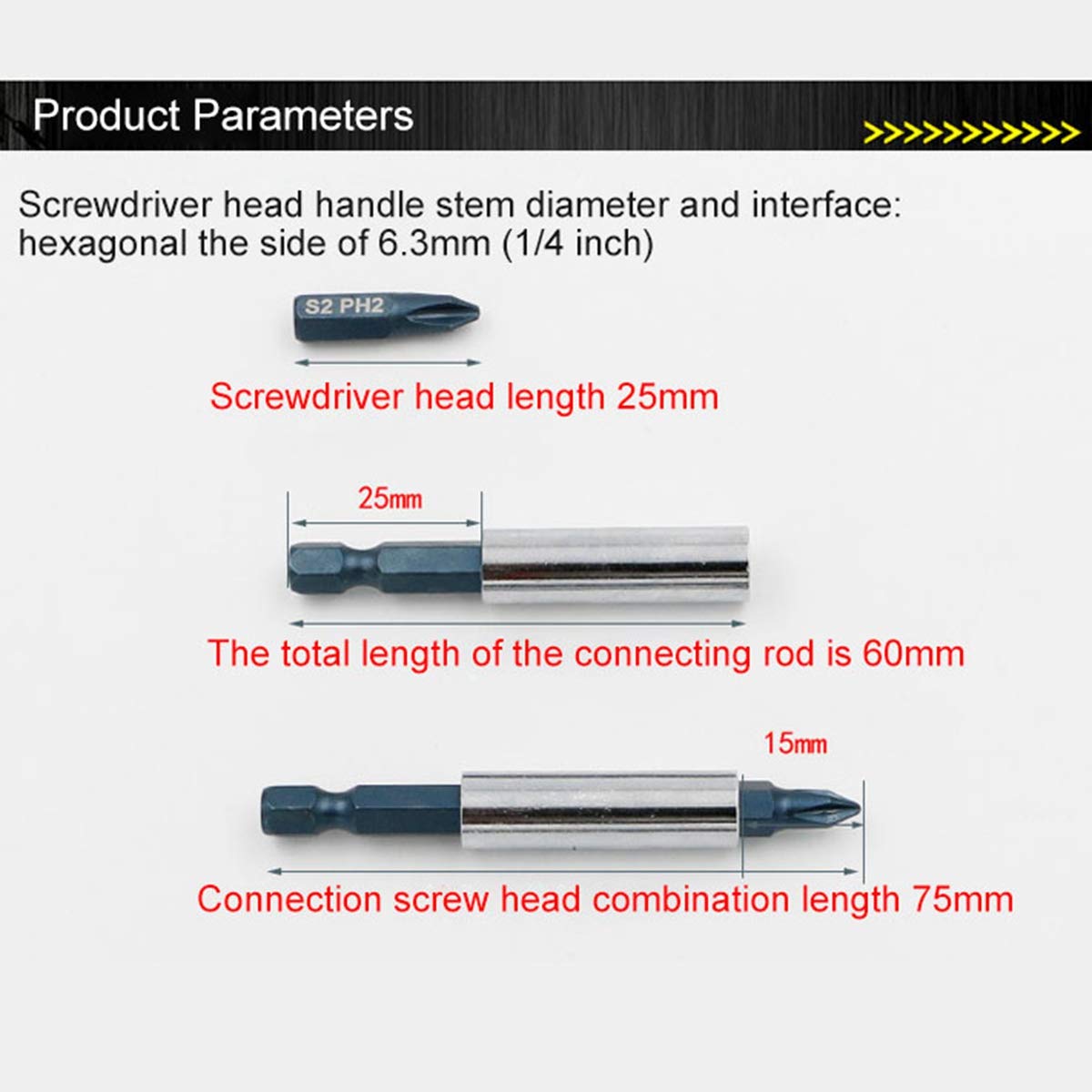 17PCS Electric Screwdriver Bit Set - Premium Magnetic Screwdriver Bits for DIY, Home Repair & Electronics - Compatible with Power Drills & Screw Guns (Perfect for Furniture Assembly, Appliance Repair & Handyman Projects)