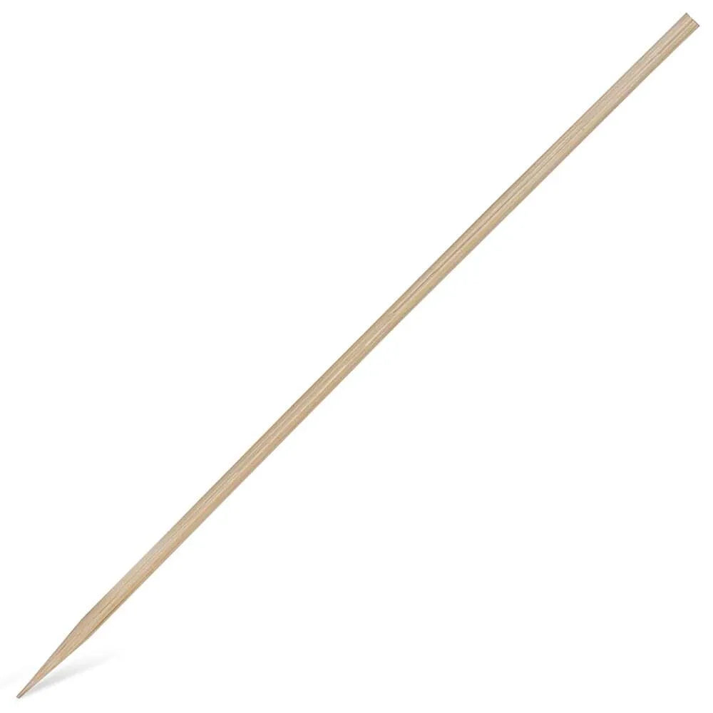 Premium Bamboo Skewers 6 Inch - 100 Count Natural Wooden Skewers for Grilling, BBQ, Kebabs, Fruit & Appetizers - Perfect for Party, Camping & Outdoor Cooking