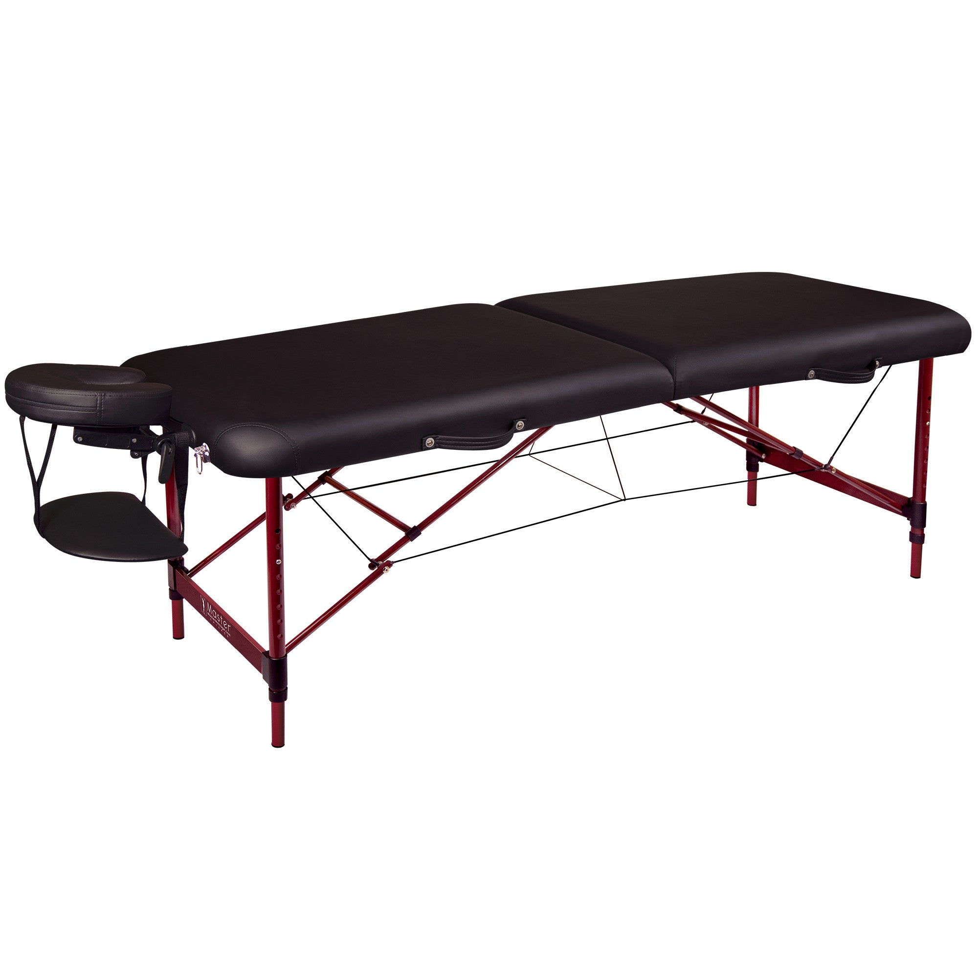 Premium Portable Massage Table with Adjustable Height & Ambient LED Lighting - Professional 28