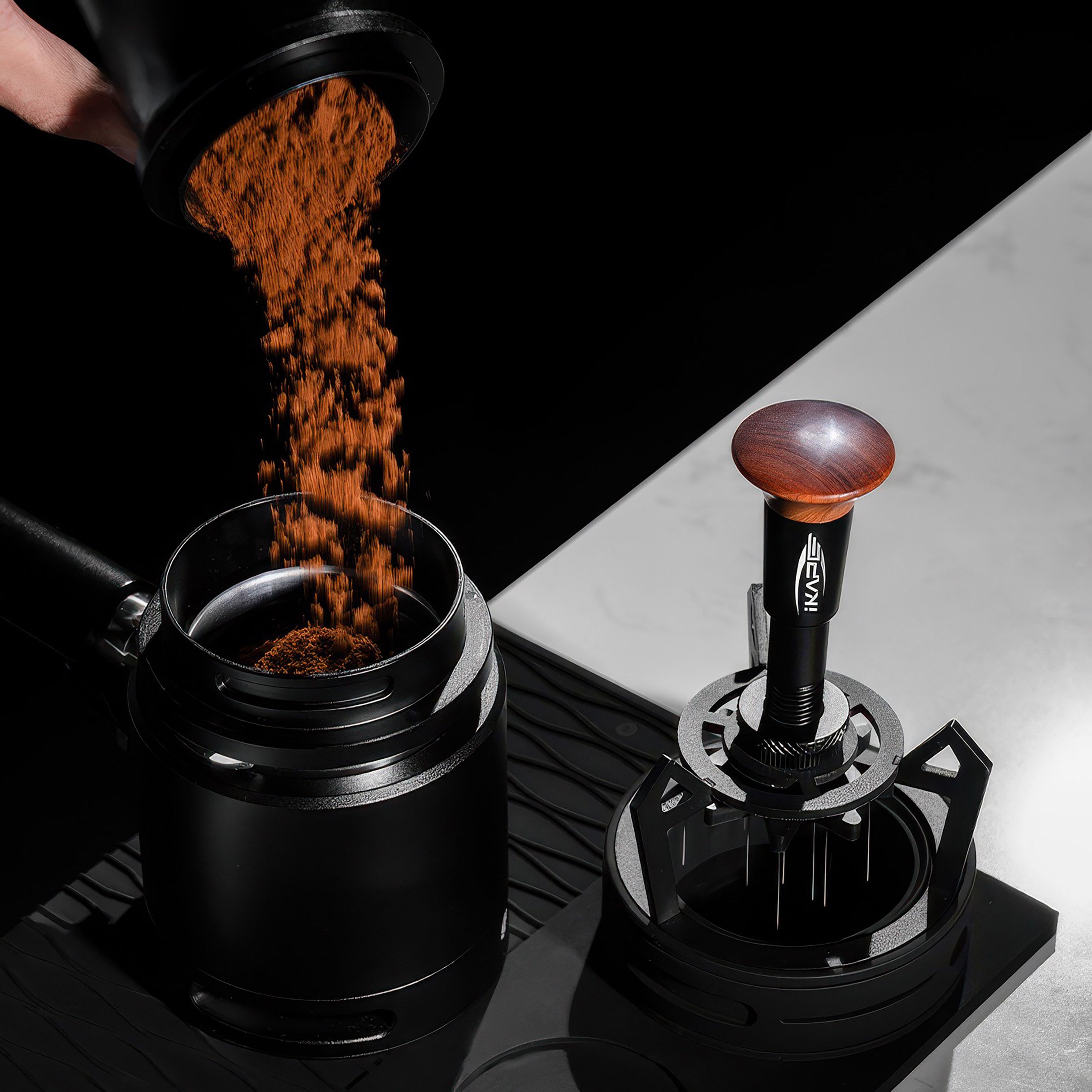 Premium Espresso WDT Tool - Rotary Springback Coffee Distribution Needle for Even Extraction | Perfect for Home Baristas & Coffee Enthusiasts